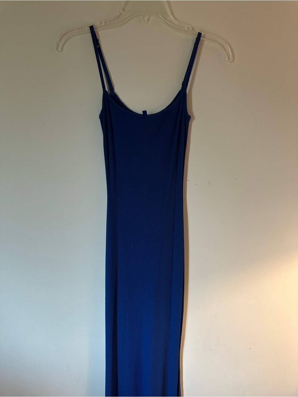 Skims Maxi Dress Royal Blue XS